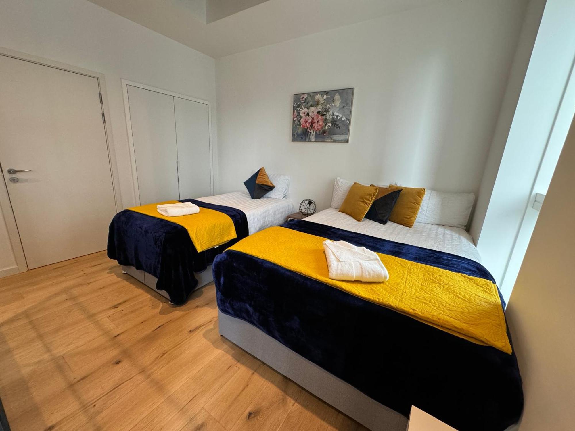 Ferienwohnung London Luxury Flat With Balcony, River View, O2 Arena, Excel, Canary Wharf, Station Exterior foto