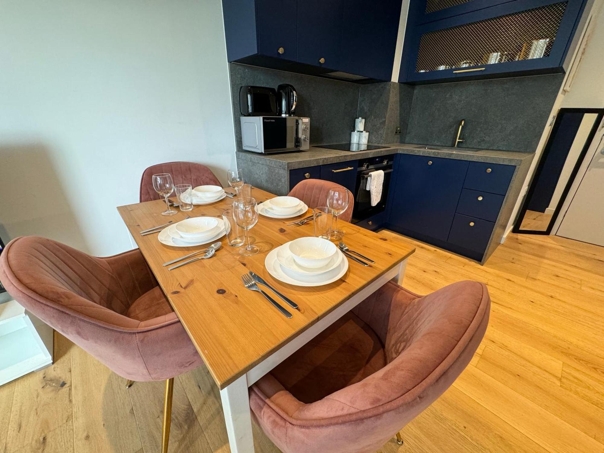 Ferienwohnung London Luxury Flat With Balcony, River View, O2 Arena, Excel, Canary Wharf, Station Exterior foto