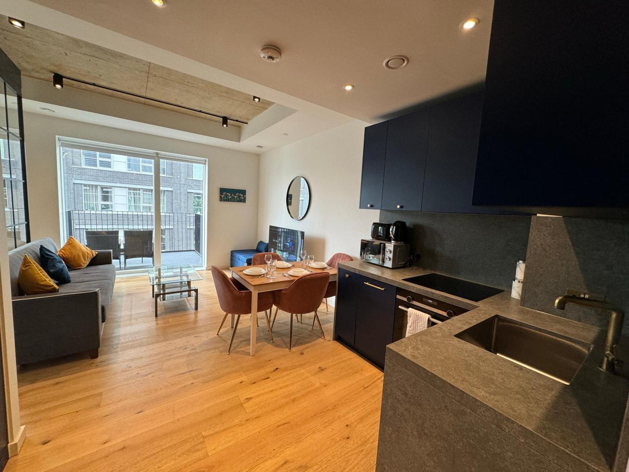 Ferienwohnung London Luxury Flat With Balcony, River View, O2 Arena, Excel, Canary Wharf, Station Exterior foto