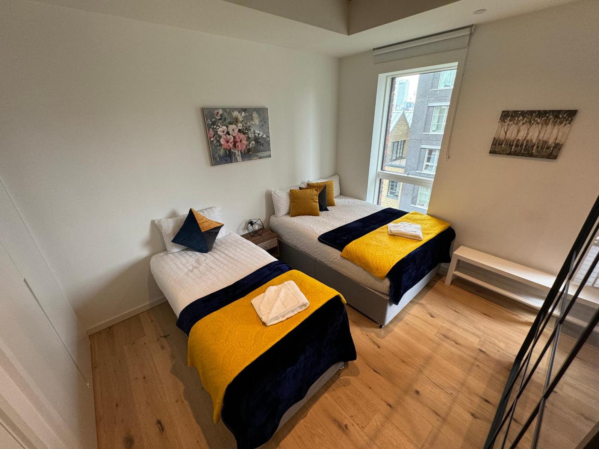 Ferienwohnung London Luxury Flat With Balcony, River View, O2 Arena, Excel, Canary Wharf, Station Exterior foto